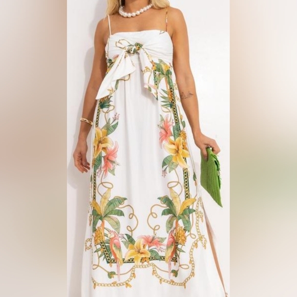 FARM Rio Dresses & Skirts - Farm RIO Midi Dress Riqueza Tropical Size S NWT